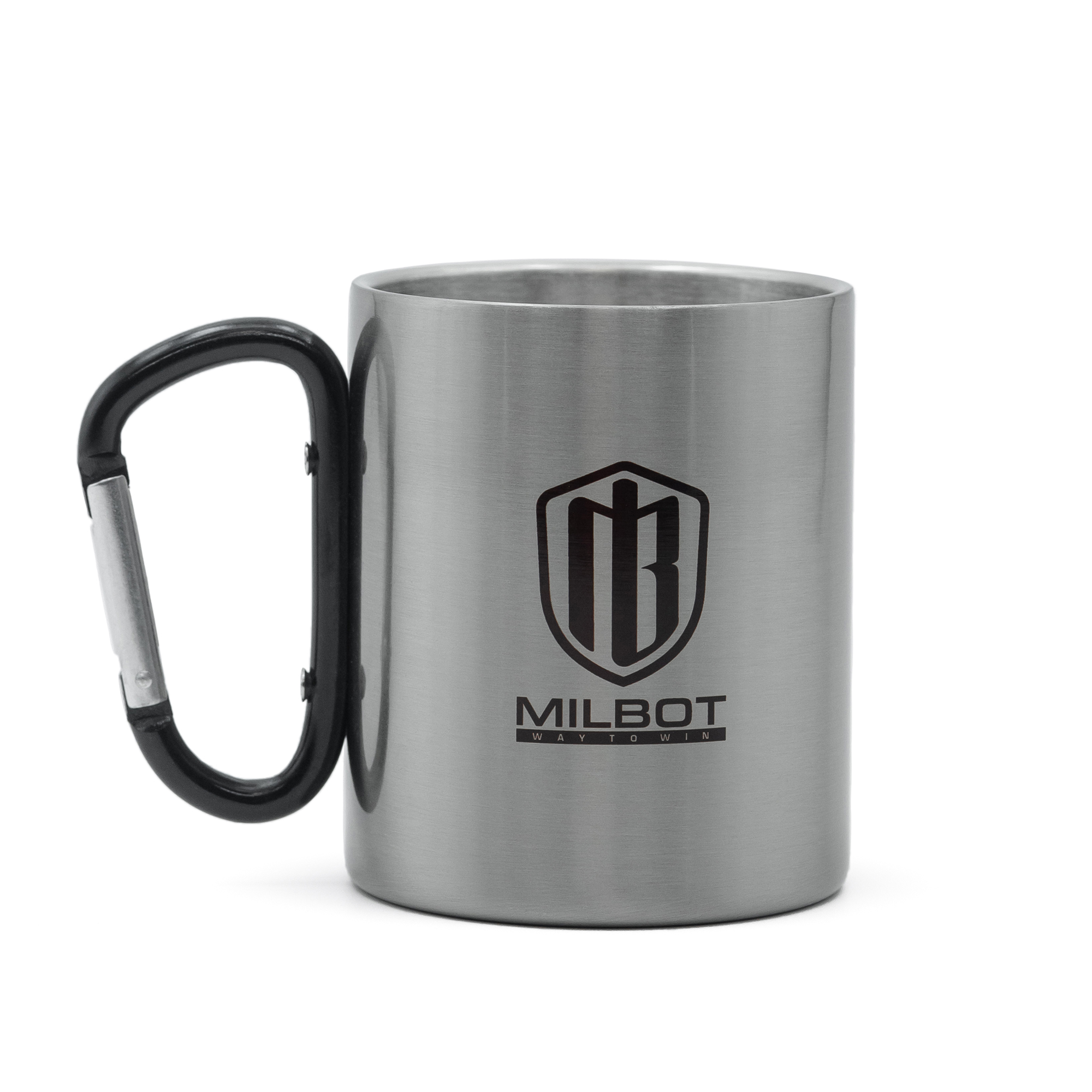 Туристична чашка для походів MILBOT Logo